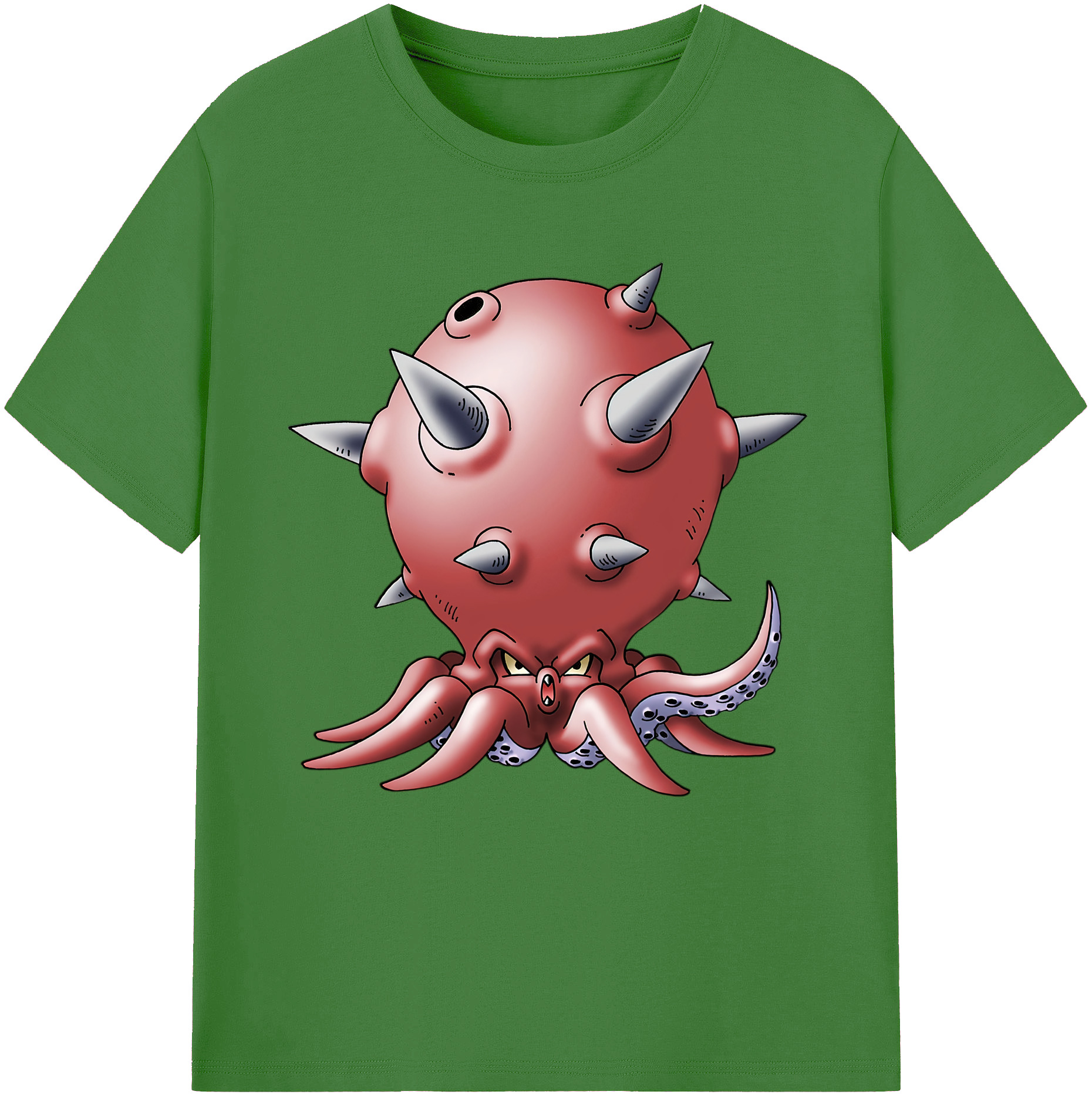 （画像用） ドラゴンクエスト Doragon Kuesuto Dragon Quest レディースカジュアルプリントTシャツ（綿100％）